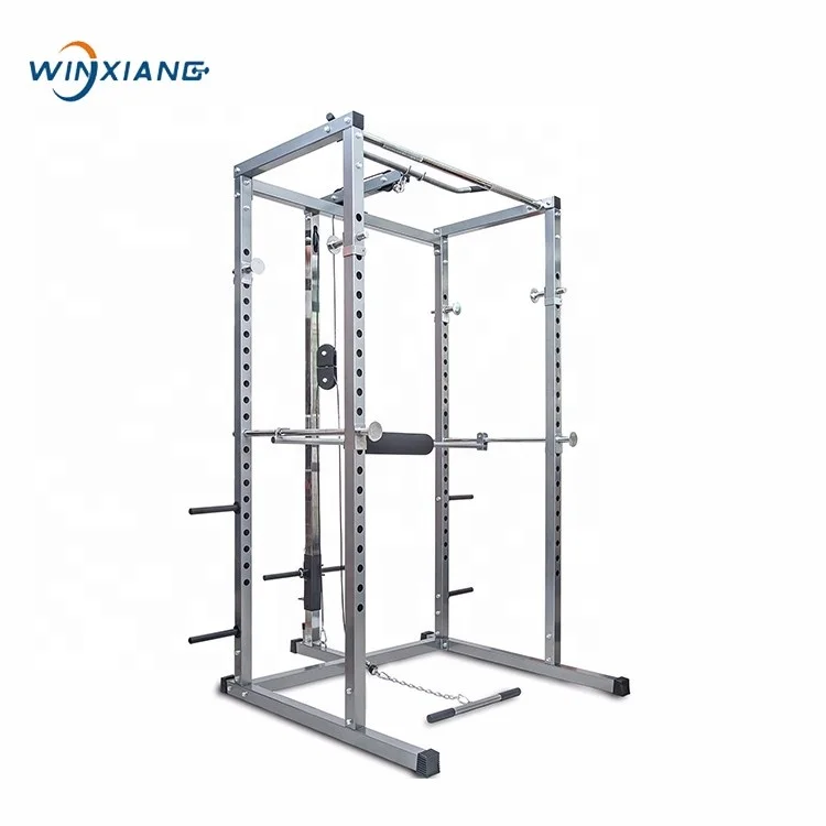 New Arrival Hot Sell Power Cage Gym Training Power rack  lat pull down attachment with bearing