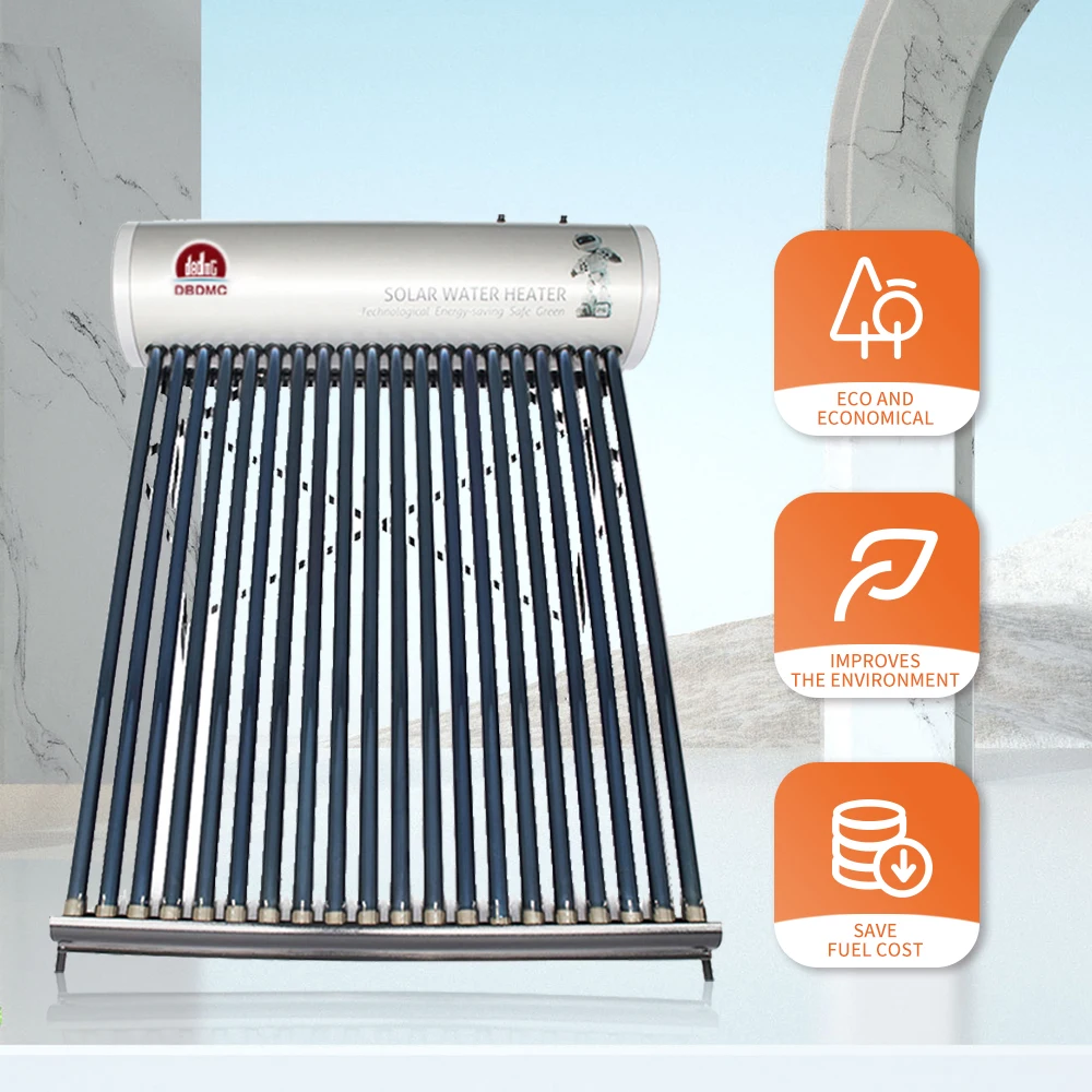 Homes and businesses heat your water naturally with solar geyser water heaters