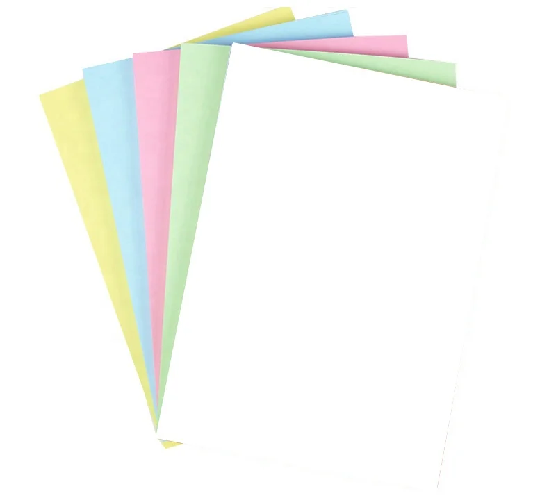 70 г/кв. М 5 пастельных цветов смешанный пакет 50 листов A4 цветная копировальная бумага