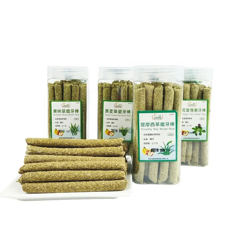 Fine Quality Snack Chew Stick Chinchilla Guinea Pig Rabbit Pet Molar Rod Timothy Grass
