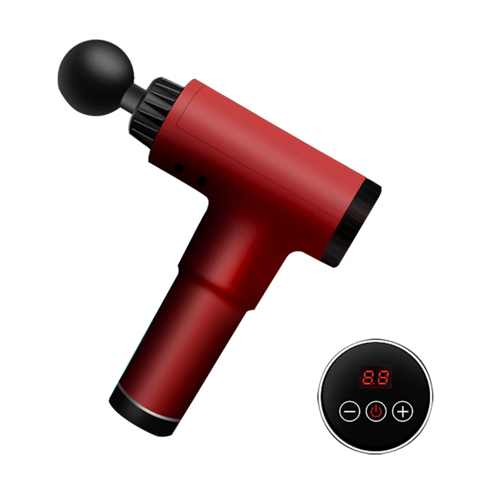 Amazon best selling products OEM portable body massage gun Handheld deep tissue vibration fascial gun
