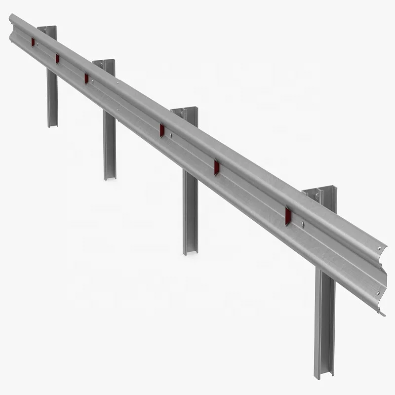 Galvanized AASHTO M180 Corrugated Guardrail for South AmericaMarket