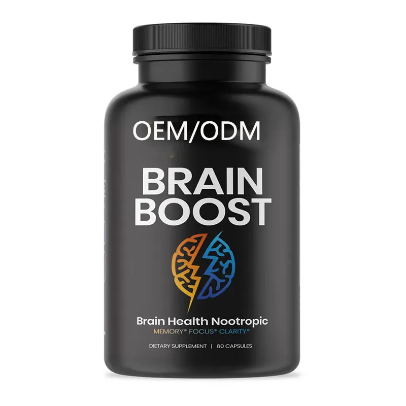 Factory direct OEM brain supplements improve memory and enhance attention Brain boost capsules
