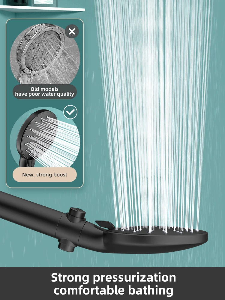 Customized Hot Sale Filter Shower Head Turbo Water Spout Shower Machine Luxury Shower Head