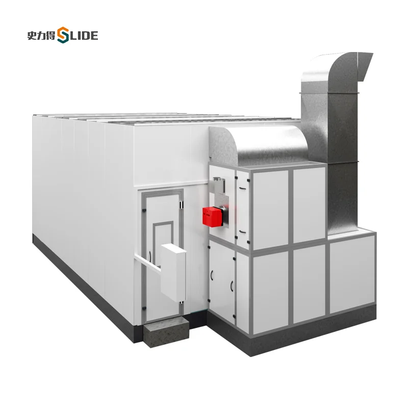 SLD spray booth cabin  car painting room paint box ovens vehicle paint car baking oven for sale