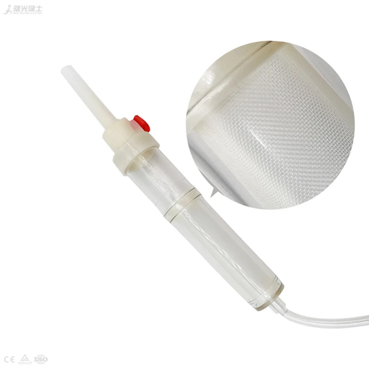150ml tube Hospital Consumables Disposable Sterilized Blood Transfusion Set With Needles