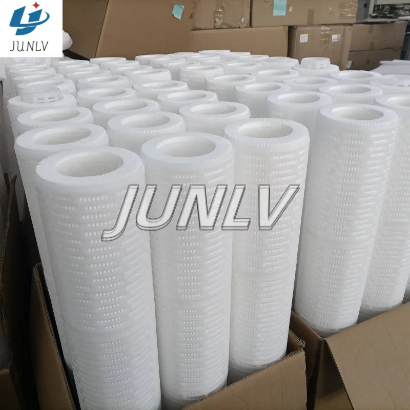 JUNLV High Power High Self-cleaning High Flow Water Filter High Quality Pp Folding Large Flow Filter Cartridges