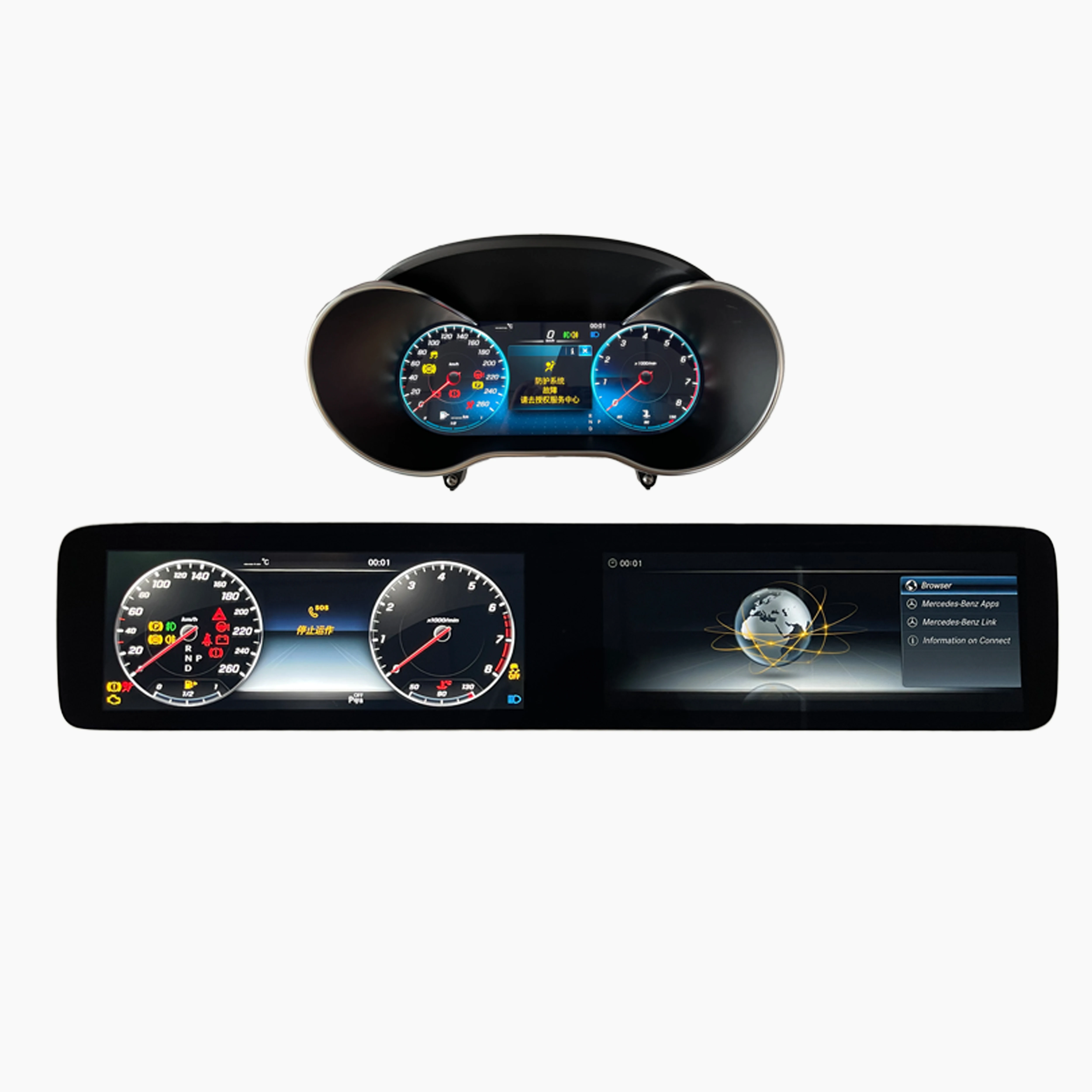 Приборная панель Mercedes-Benz w205 w213 многофункциональный глобальное позиционирование оригинальное обновление