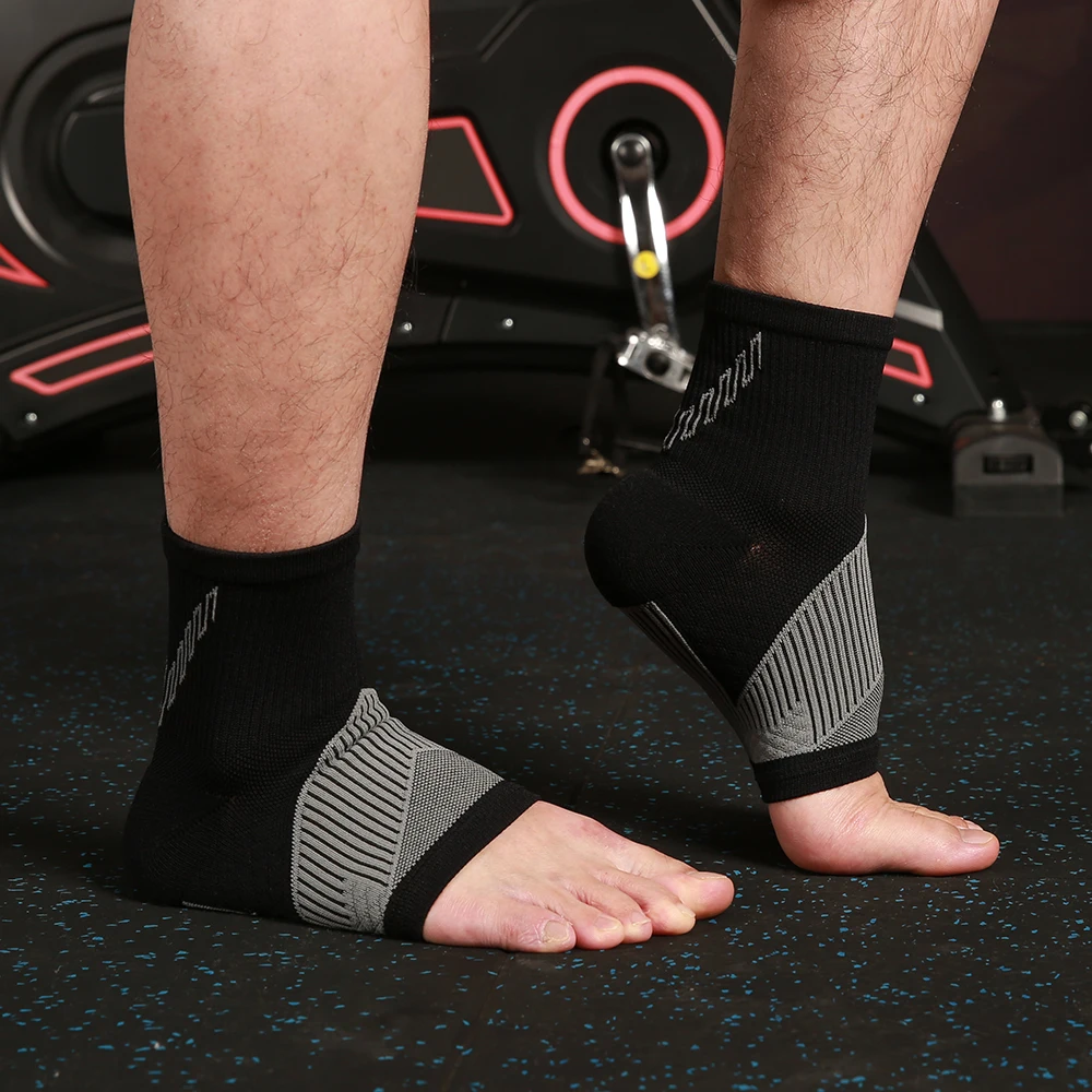 Ankle Support Sleeve Fasciitis Compression Ankle Brace Adjustable Sports Protection Medical Knitted Ankle Support Brace