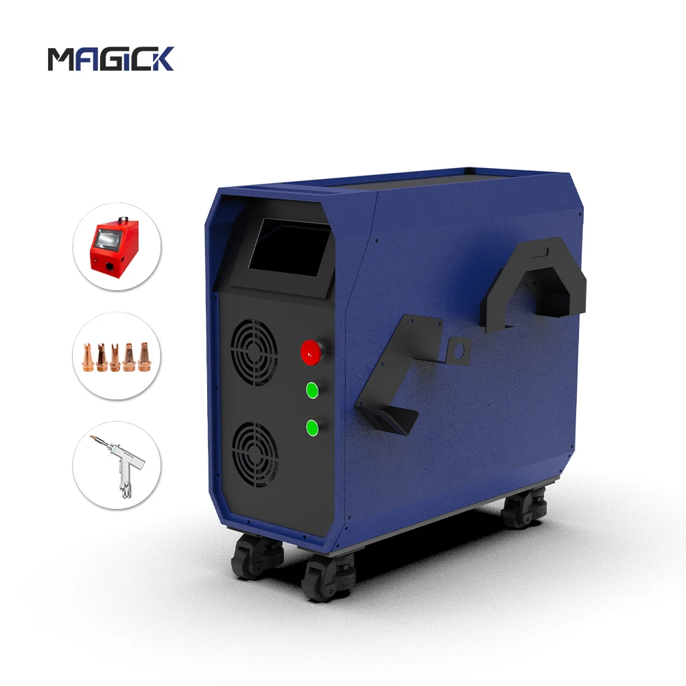 Air Cooled Mini Portable 1500w Max Handheld Laser Welding Machine For Metal Stainless Steel