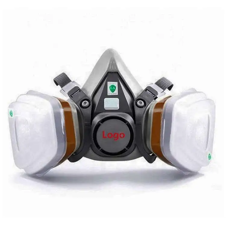 6100 Factory Supply Coal Mine Dustproof Anti-particulate Silicone 6100 6200 6300 Half Mask Gas Mask Respirator Masque Anti Gaz