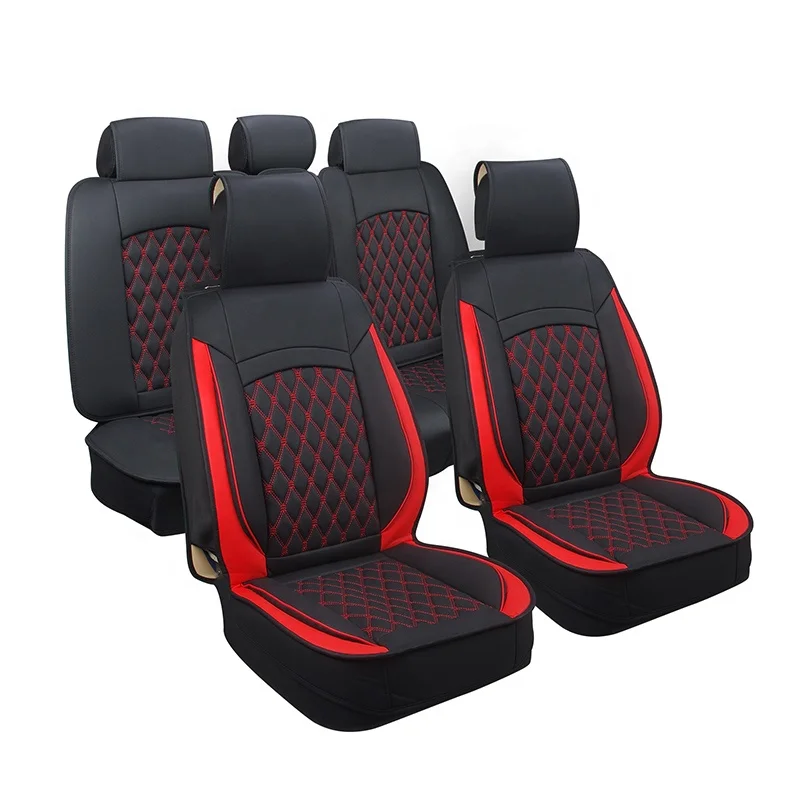 Чехол для автомобильного сиденья с полным покрытием, кожаный защитный чехол для автомобильного сиденья