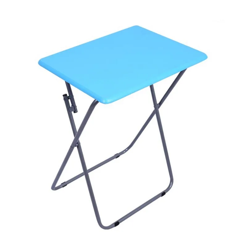 Hot Pink MDF Foldable Desk Portable Small Folding Table
