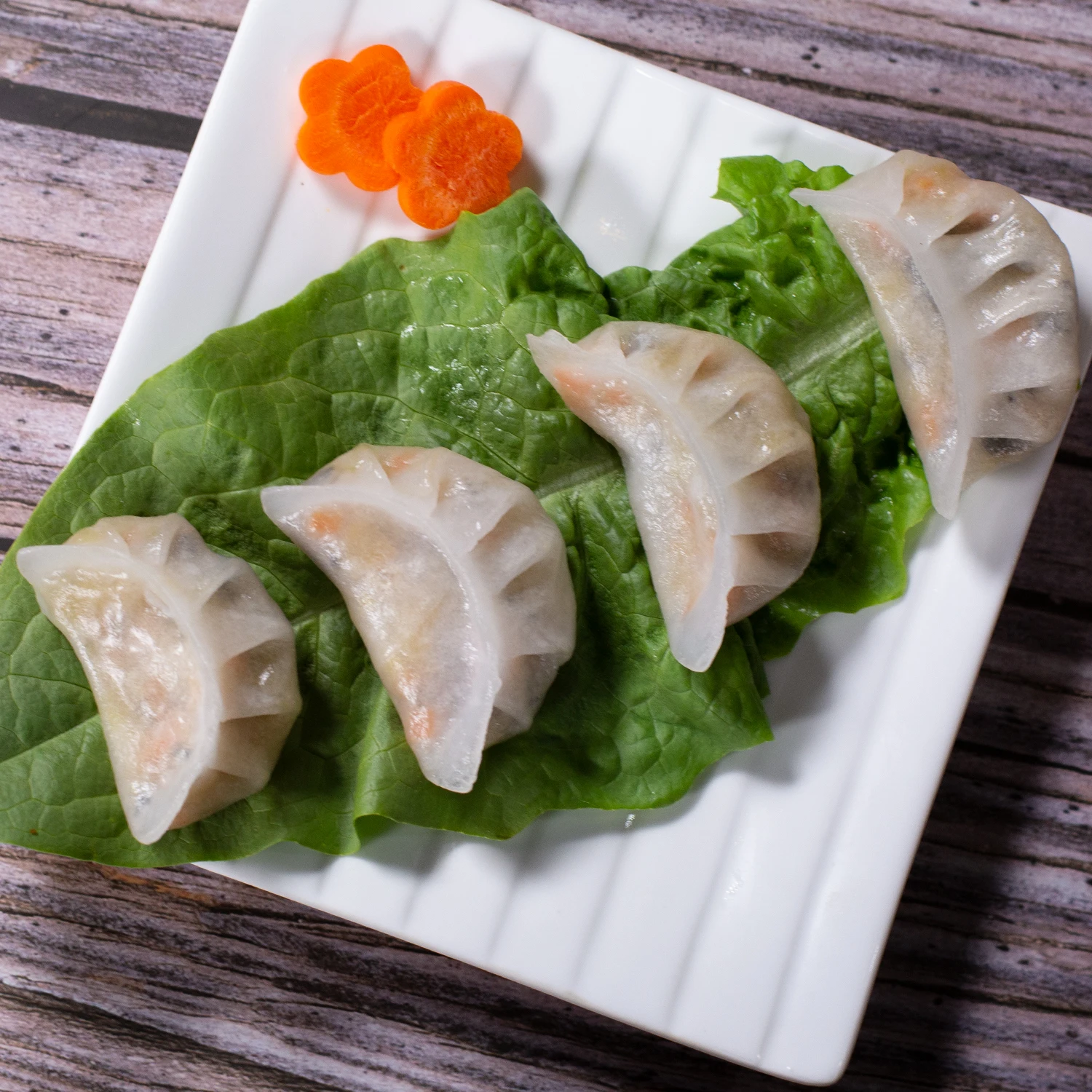 Chinese traditional dumpling chicken breast meat ShuiJiao bolied handmade shape frozen chicken dumpling