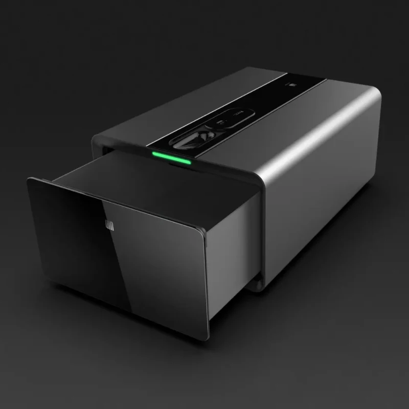  Xiaomi Youpin Qin Вену пальца отпечатков пальцев Сейф мини анти Thieft шкаф дверные замки безопасности для Mi Home