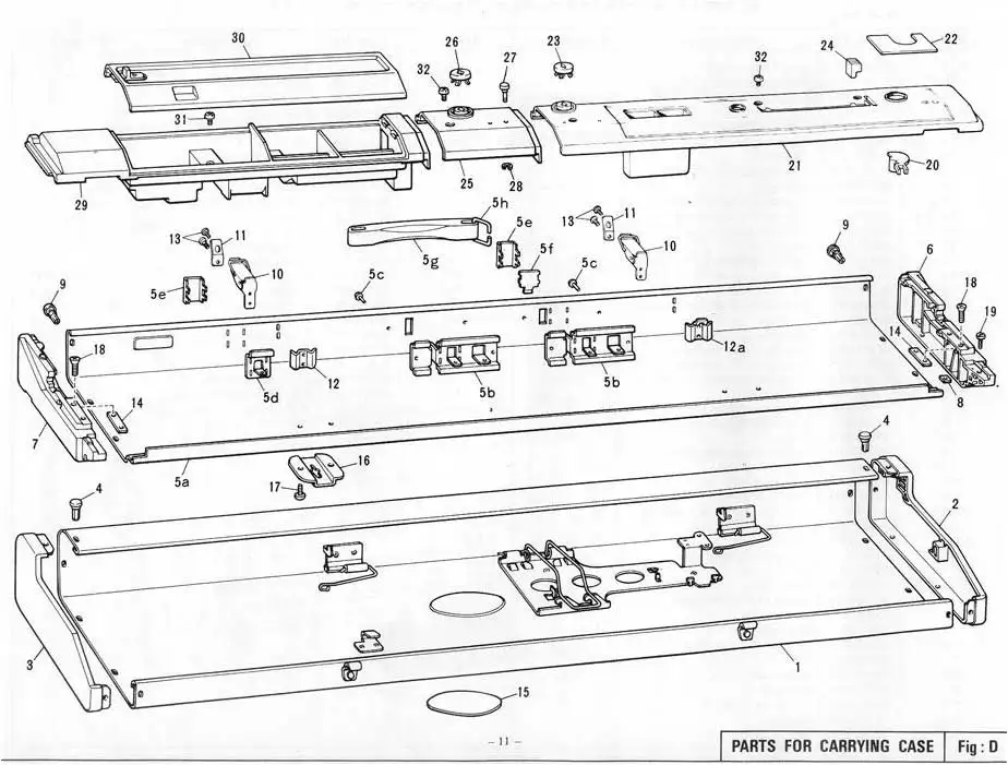 KH260 Knitting Machine Spare Parts Single Sewing Machine Accessories