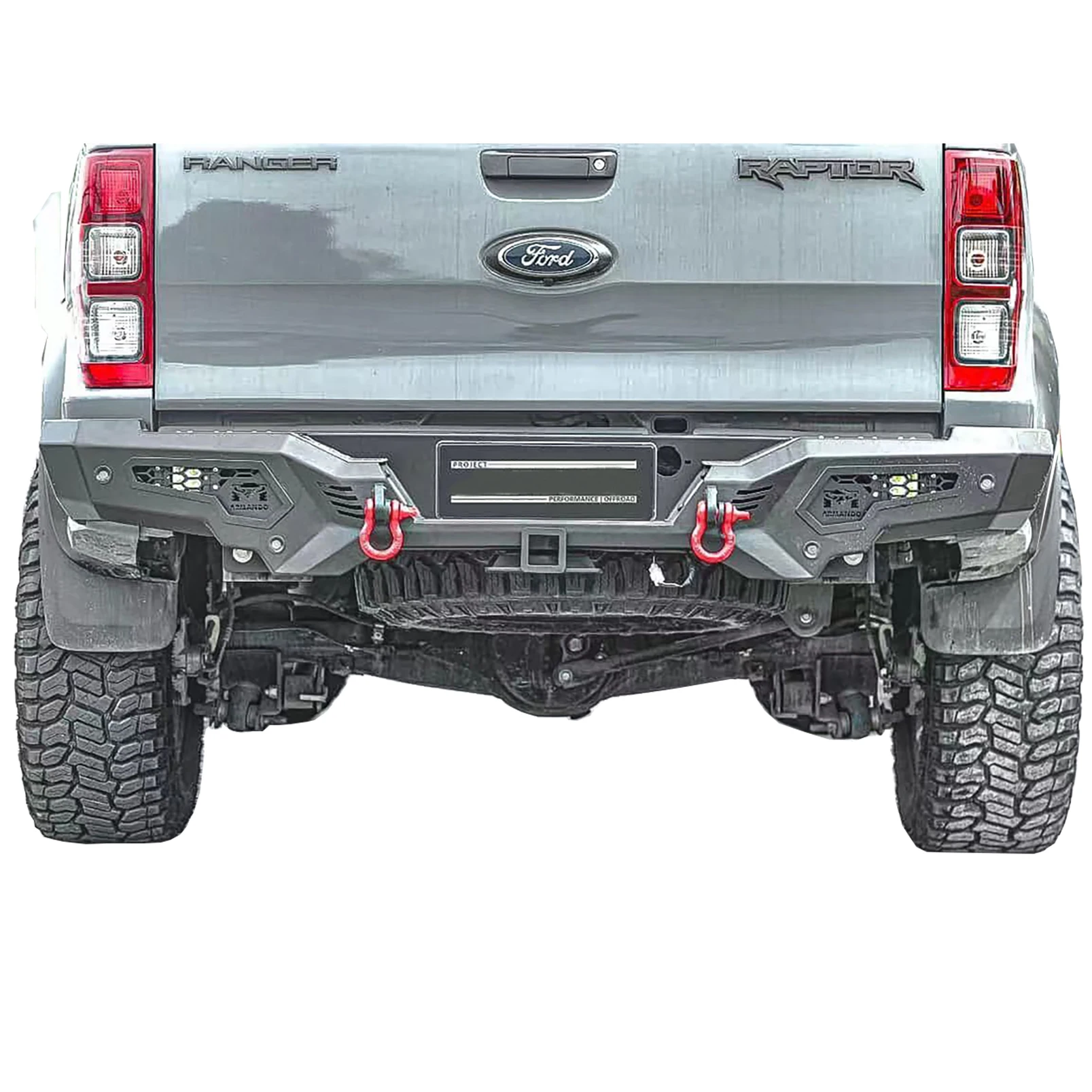 Car Front Rear Bumper Auto Front Rear Bumper for Hilux Ford Ranger Raptor  NP300 Dmax Triton OEM Customized Design