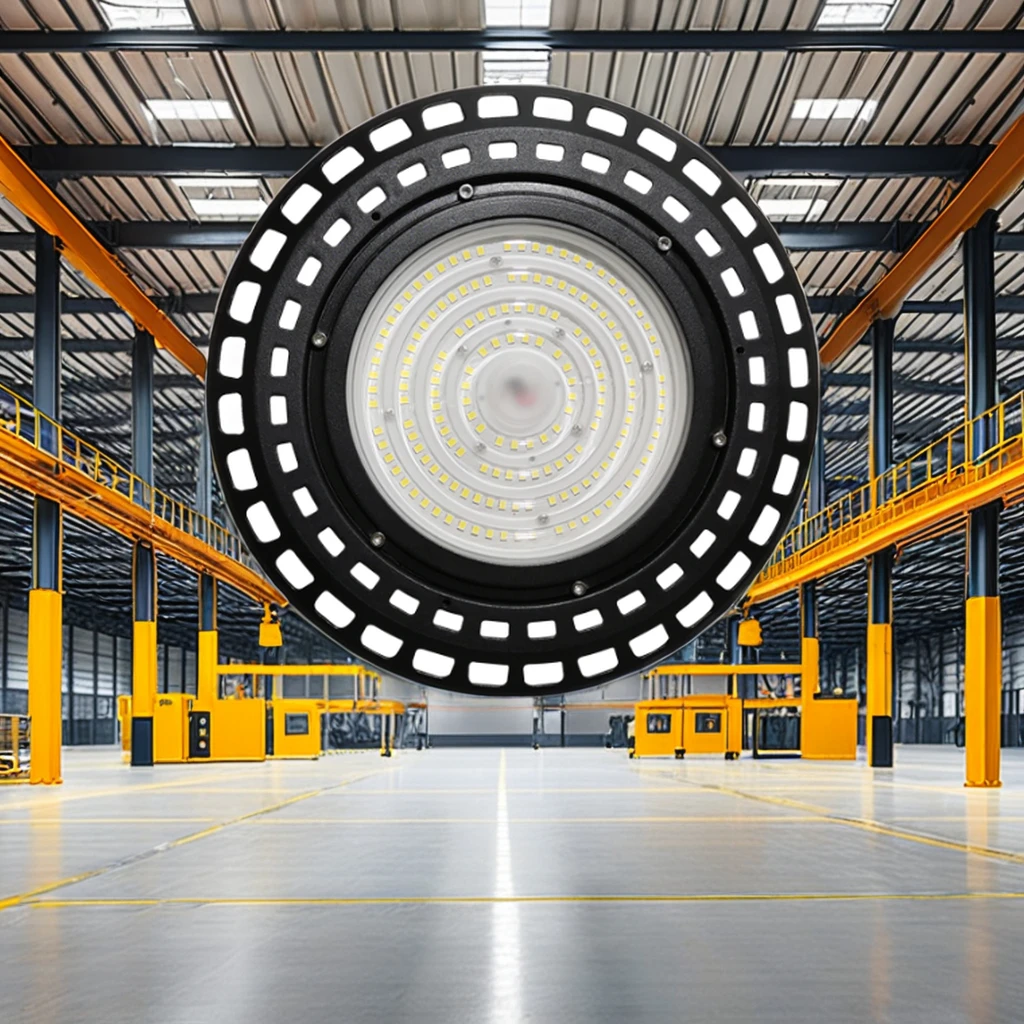 Youwin Wholesale 100W UFO LED High Bay Light IP65 Outdoor Workshops Supermarkets Industrial Lighting 150W 200W Options Available