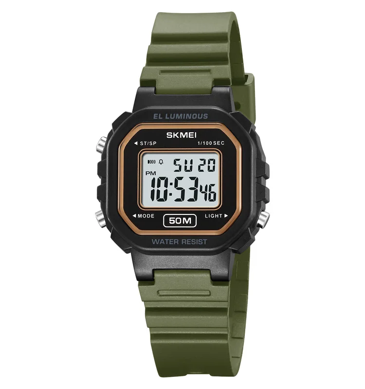 SKMEI 2326 Swimming Waterproof  Teenager Girls Durable Case Led Cheap Digital Kids Watch