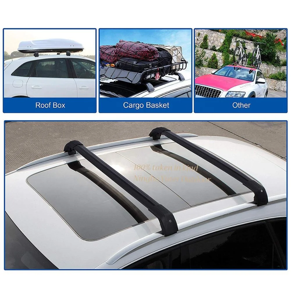 Высококачественные алюминиевые спортивные багажники на крышу, автомобильные съемные багажники на крышу