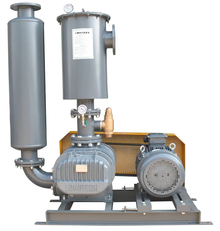 Roots Type Blower LT Series Three Lobe Roots Blower 4kw-55kw