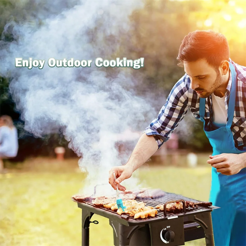 Durable Camping  Gas Stove Outdoor Gas Cooker 1-Burner Outdoor Gas Stove | 75,000 BTU Portable Propane-Powered cooker