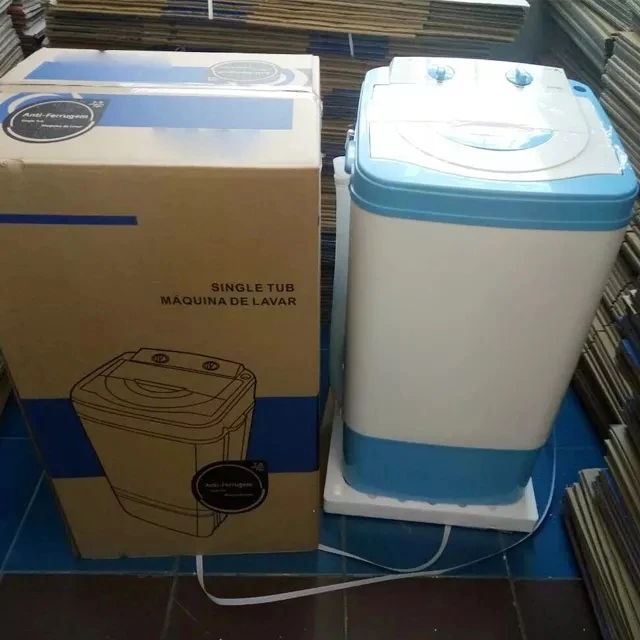 7KG Plastic Top Cover Single Tub Washer Single Tub Mini Washing Machine