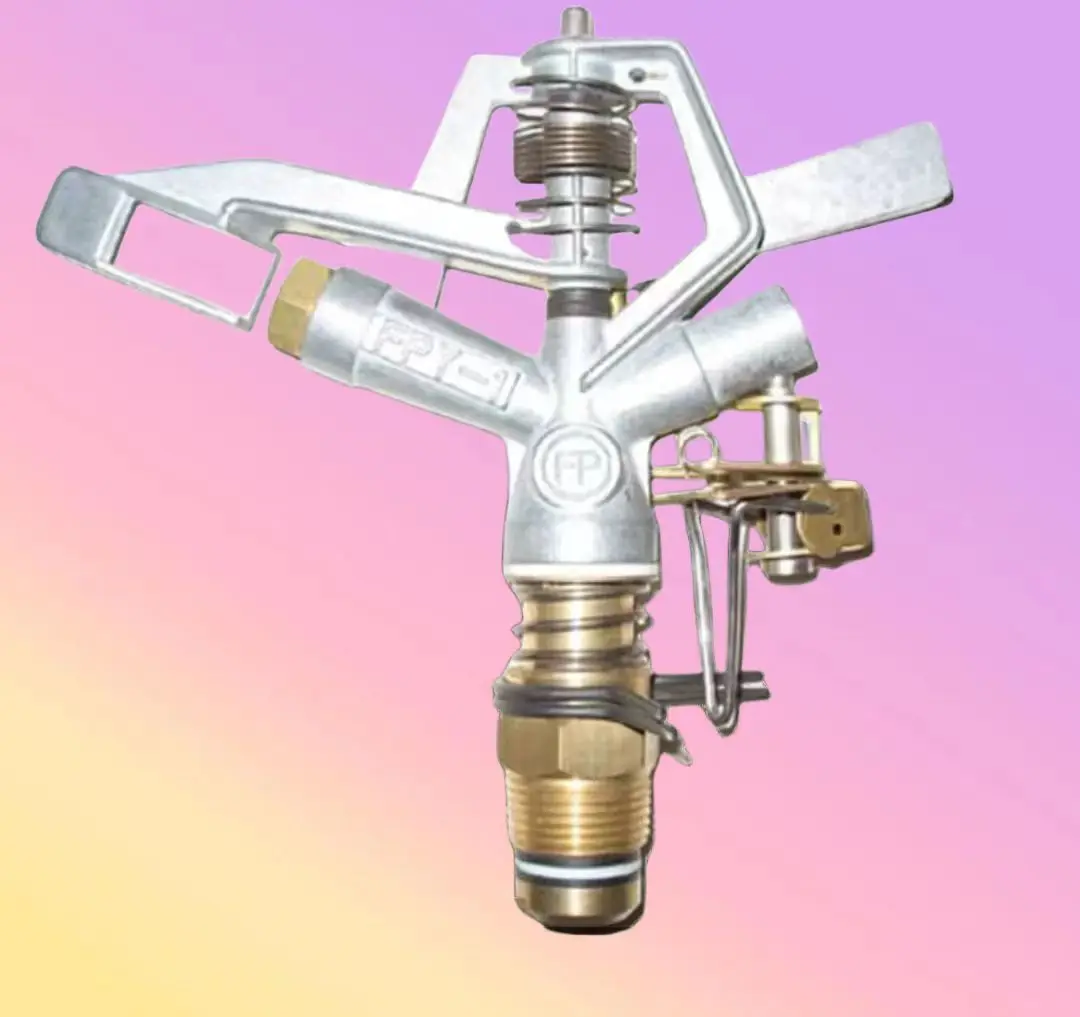 durable 360 adjustable brass impact sprinkler for irrigation agricultural