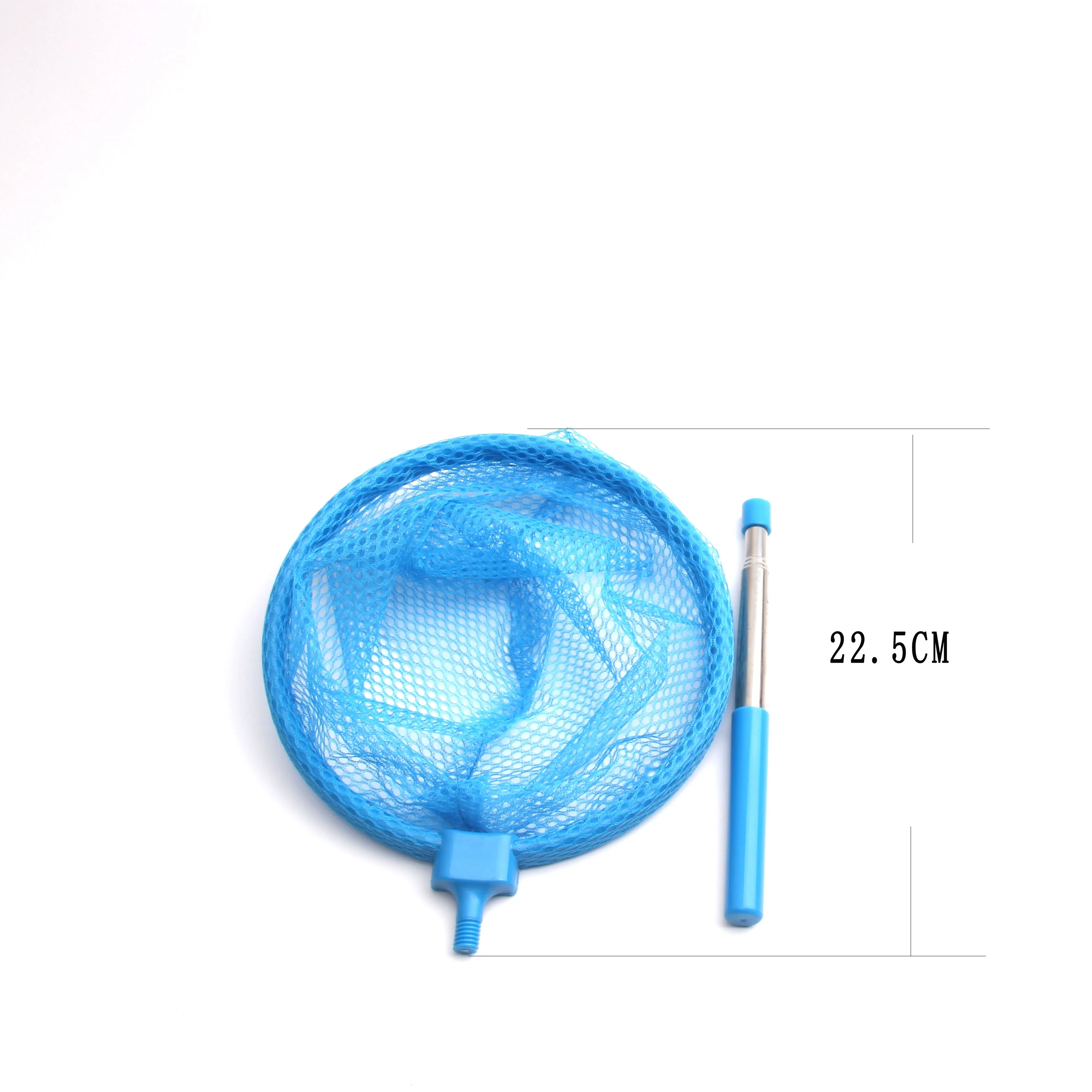 High Quality Stainless Steel Telescopic Bug Catching Nets Insect and Butterfly Multifilament Plastic Fishing Nets