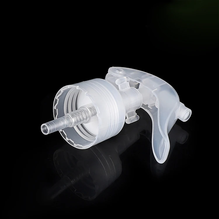 In Stock 24/410 Luxury  PP Chemical Clear Transparent Trigger Sprayer Head