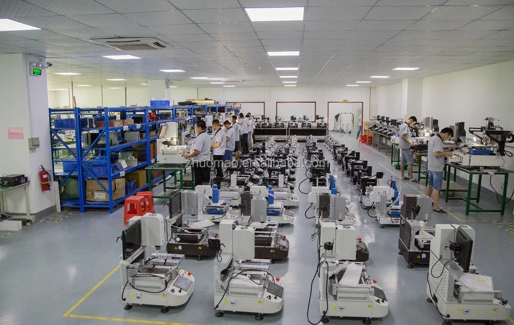 SMT SMD Optical Alignment hot air BGA Rework Staton ZM-R7220C For Electronic Components SMD IC Soldering Desoldering Station