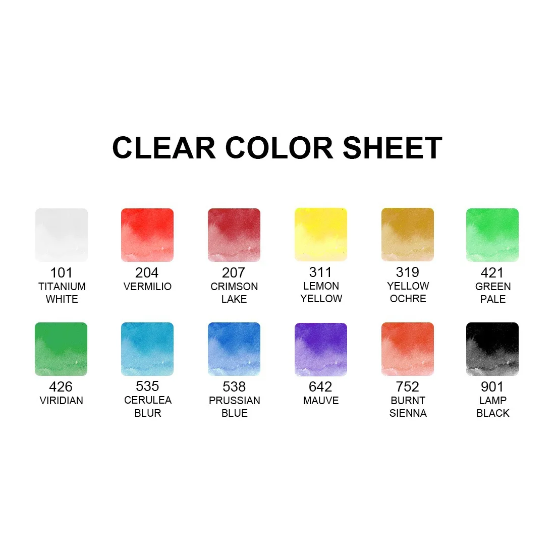 Gouache Paint 12 24 color 12ml watercolor pigment set aluminum plastic tube wholesale