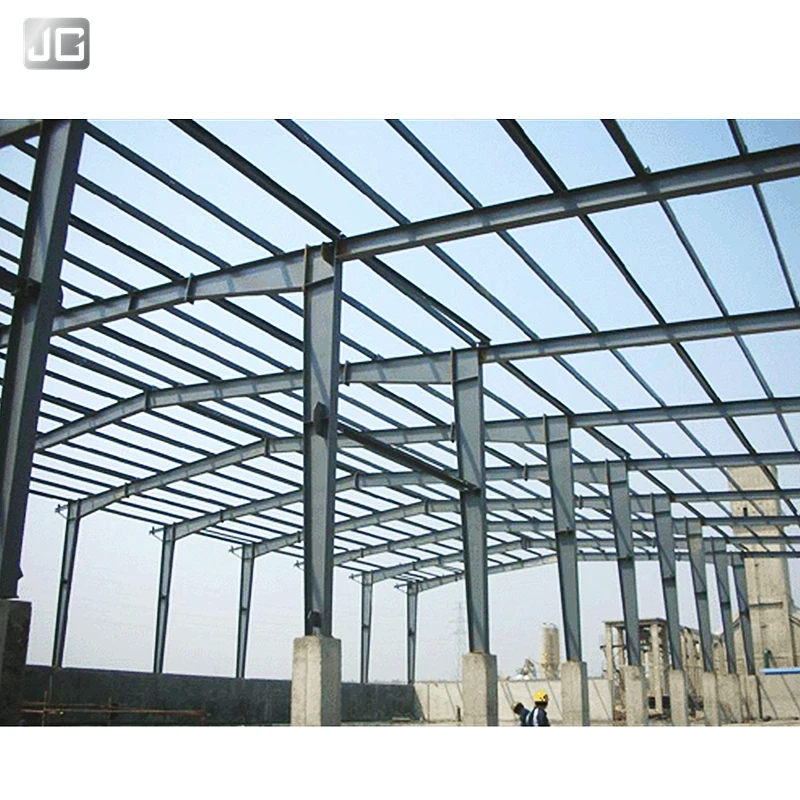 Qingdao JG стальная конструкция каркас конструкция металлическая сборная мастерская для хранения