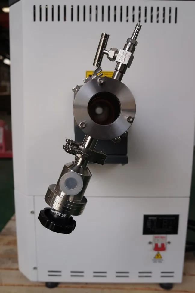 1200C Quartz Tube Furnace Vacuum Laboratory Large Horizontal Quartz High Temperature Sintered Resistance Tube Furnace