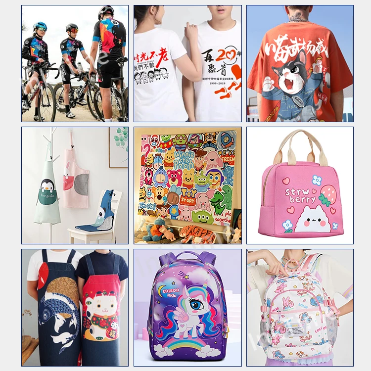 Manufacturer Dual XP600 A3 DTF Printer 30 cm white toner Direct Transfer Film Printer With dtf Shaking Powder Machine for T-shir