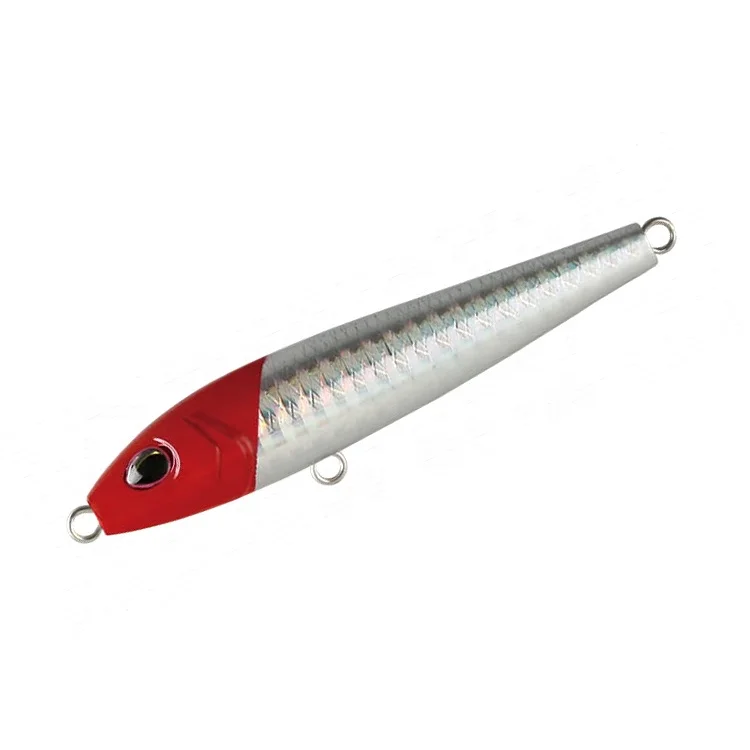 80mm 7g Dolphin Pencil Bait Lure China Pencil Hard Bass Fish Lure Topwater Fishing Lures