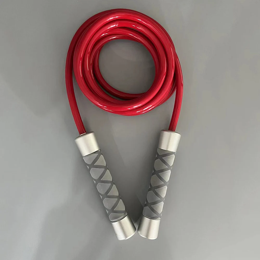 High quality Alumine Handle Bearing 9mm PVC Heavy Rope Weighted Jump Rope