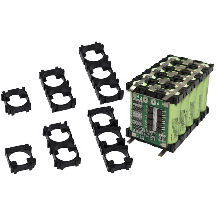 Adjustable 12V 18650 Battery Bracket Connector DIY Accessory for 1p 2p 3p Lithium Cell Battery Pack