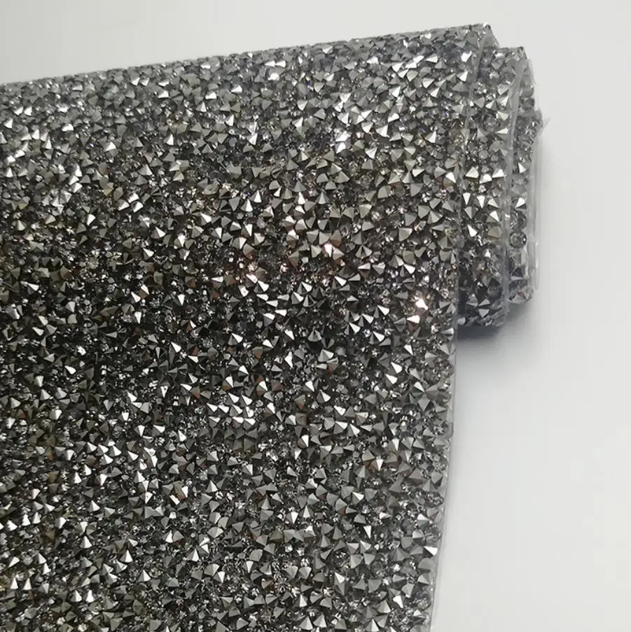 Crystal Meshe Rhinestone Sheets Iron On Price Per 1 Sheet Stone Size SS6/2MM hot fix sheet
