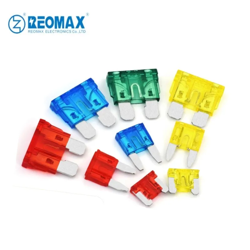 Mini/Standard/Max/Micro/Mini Low Profile Blade Fuses Replacement Fuse for Car Truck RV Boat SUV Motorcycle Vehicle