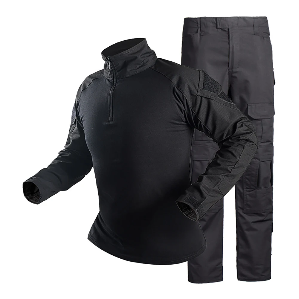 China Cema G2 Tearproof Tactical Frog Suit Combat Shirt Pants Camouflage Tactical Uniform with Knee Brace Equipment Camouflaged