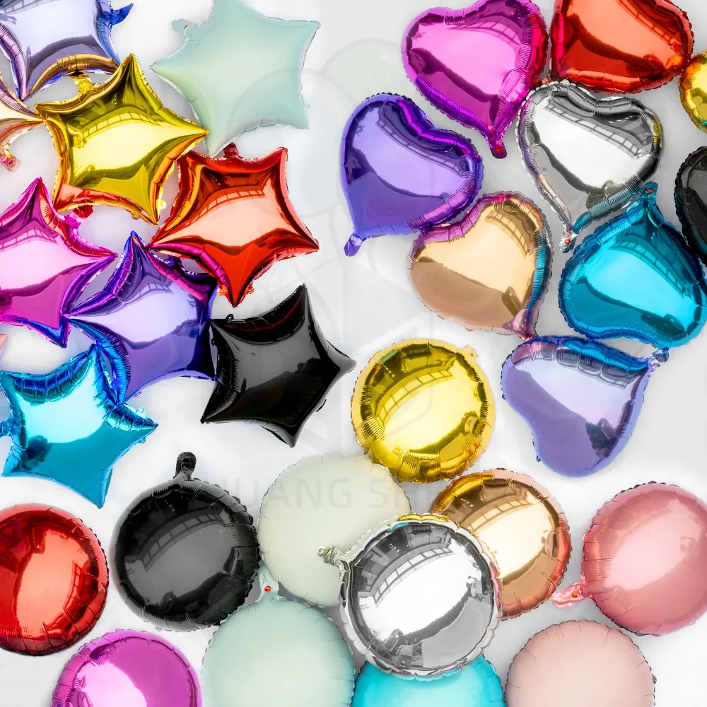 Одноразовый шарик из фольги 18 дюймов