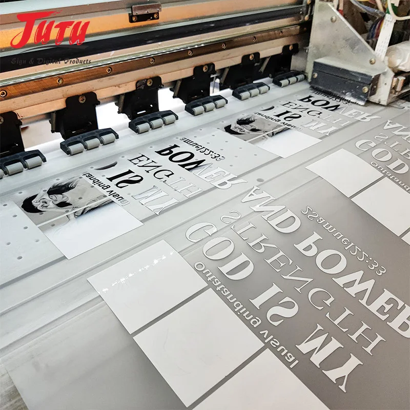 Excellent 5 layer Coating Strong Ink Absorption 60cm PET DTF Film Roll Heat Transfer Film