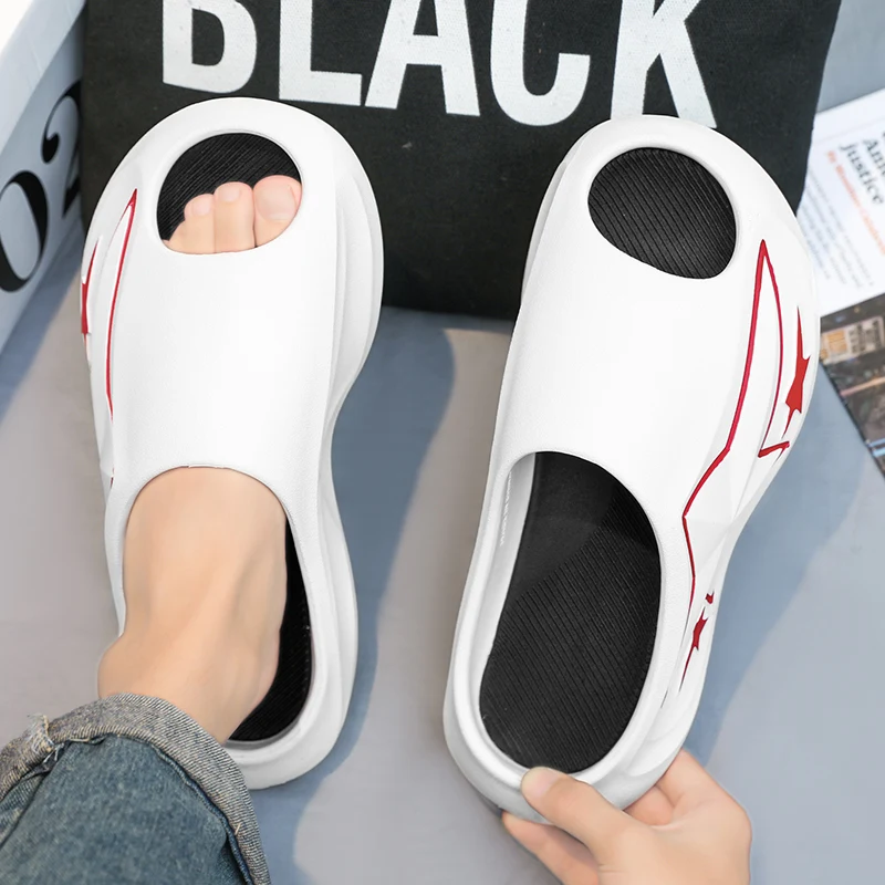Custom logo Unisex EVA Slipper Slides Sandals designers Memory Foam Cloud Footwear Shoes Original Slides for Women Lady