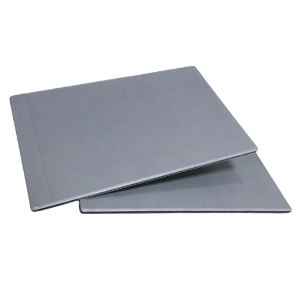 Aluminum batten wall facade exterior titanium zinc composite  panels for veneer sheet for villa hotel project wall decor