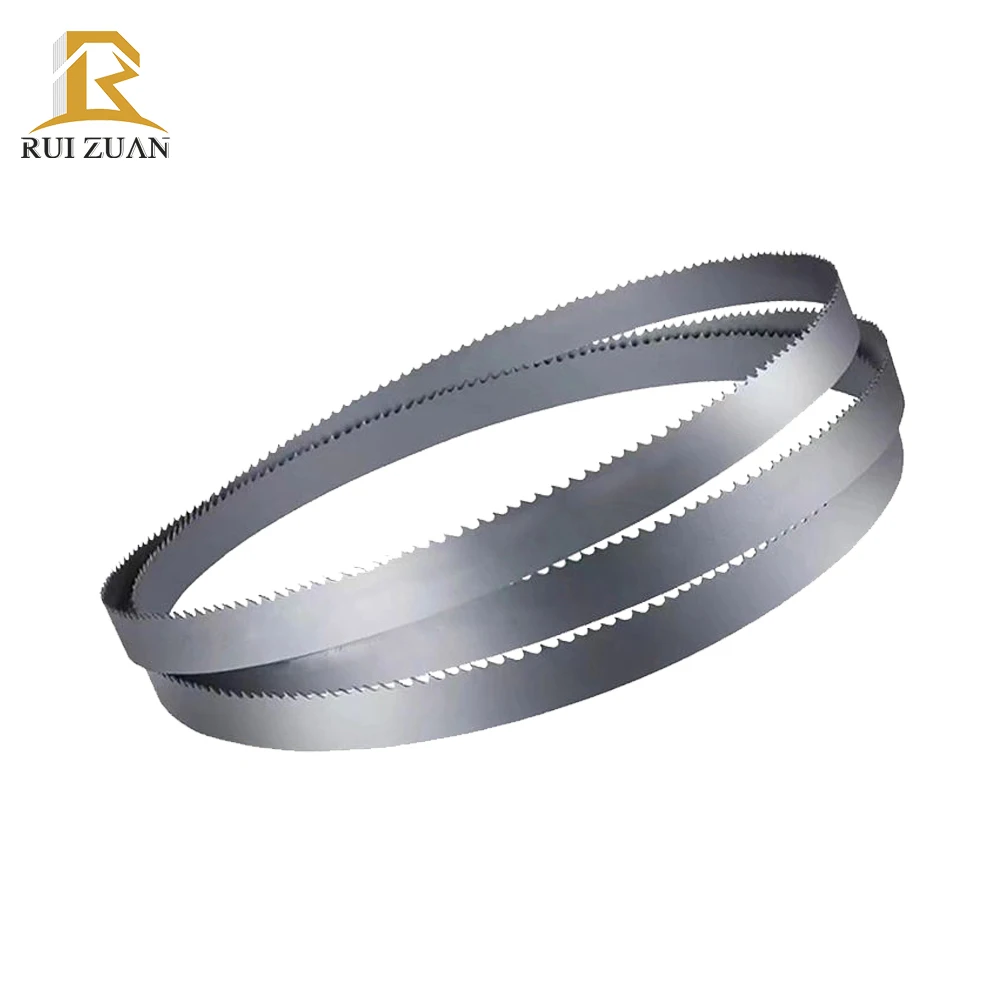 RUIZUAN Meat And Bone Saw Blade carbide tipped m42 bi-metal band saw blade for wood saw blade machine