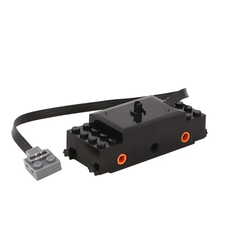Stemedu MOC Building Block MOC Technics Parts AA Battery Box Train Power Function Part M L XL Motor For Le.goeds