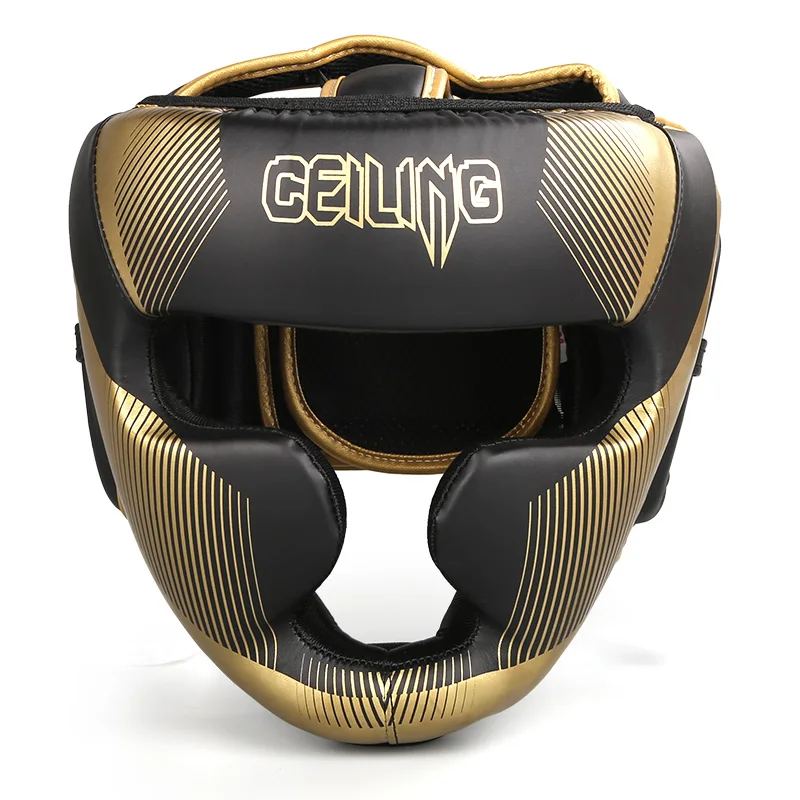 Adult Muay Thai Fighting Helmet Profession Wholesale Headgear Boxing Head Guard