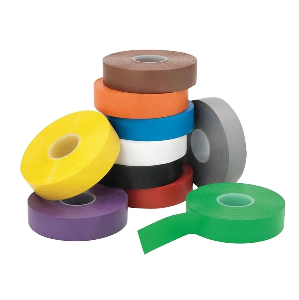 Оптовая цена 19 мм изоляция ПВХ электрическая лента для автомобильного двигателя