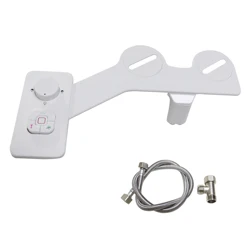 Горячая и холодная Новая тонкая двойная насадка для биде с самоочищающейся насадкой